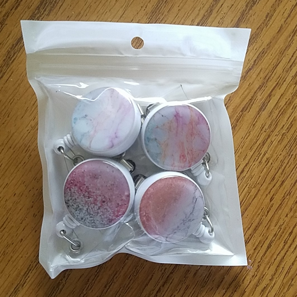 Pretty Badge Clips!
